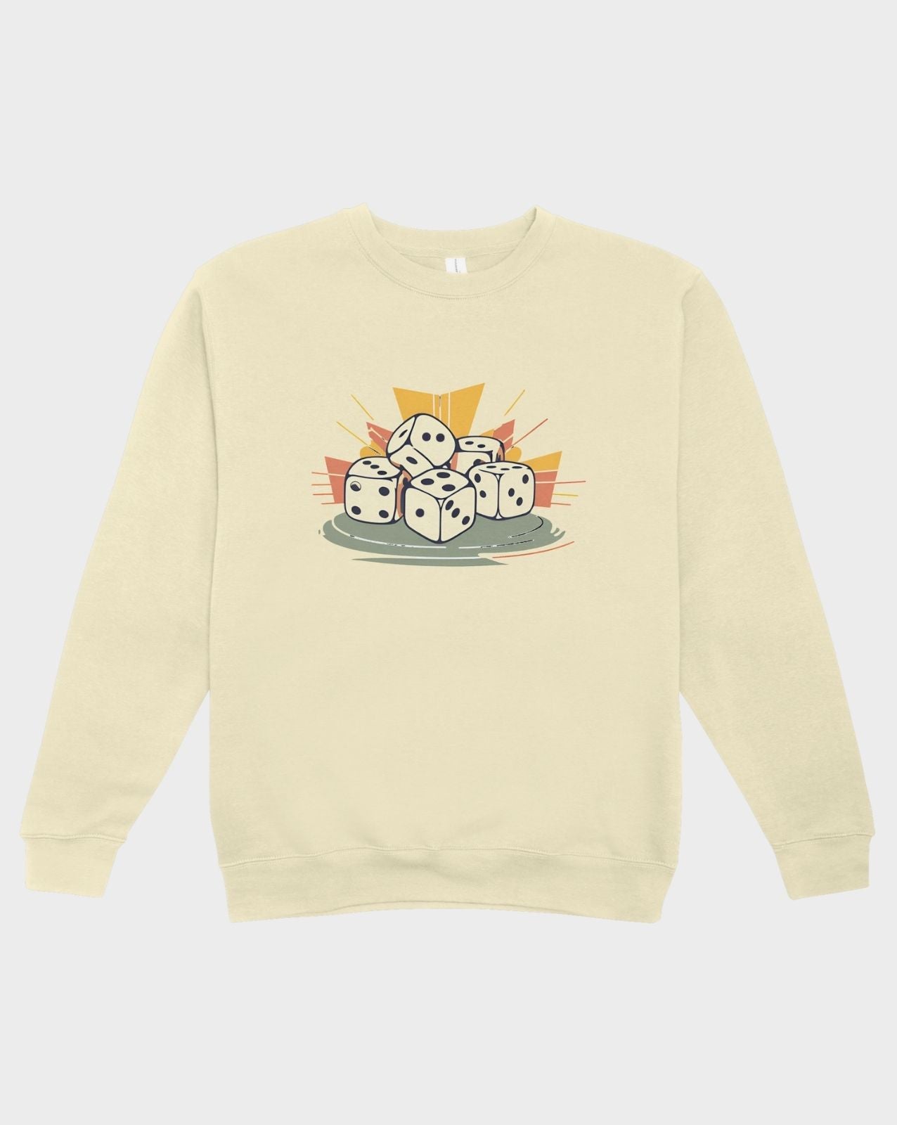 DELUX - Graphic Scrambled Dices crewneck
