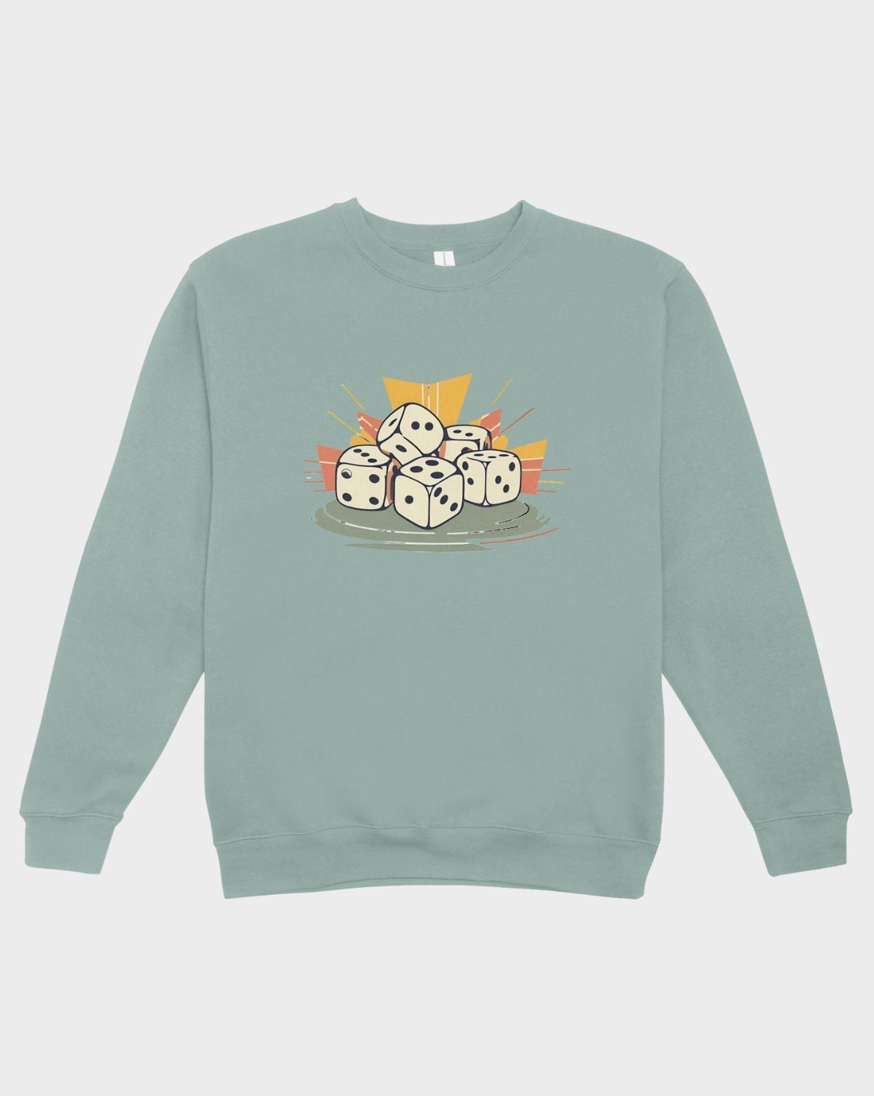 DELUX - Graphic Scrambled Dices crewneck