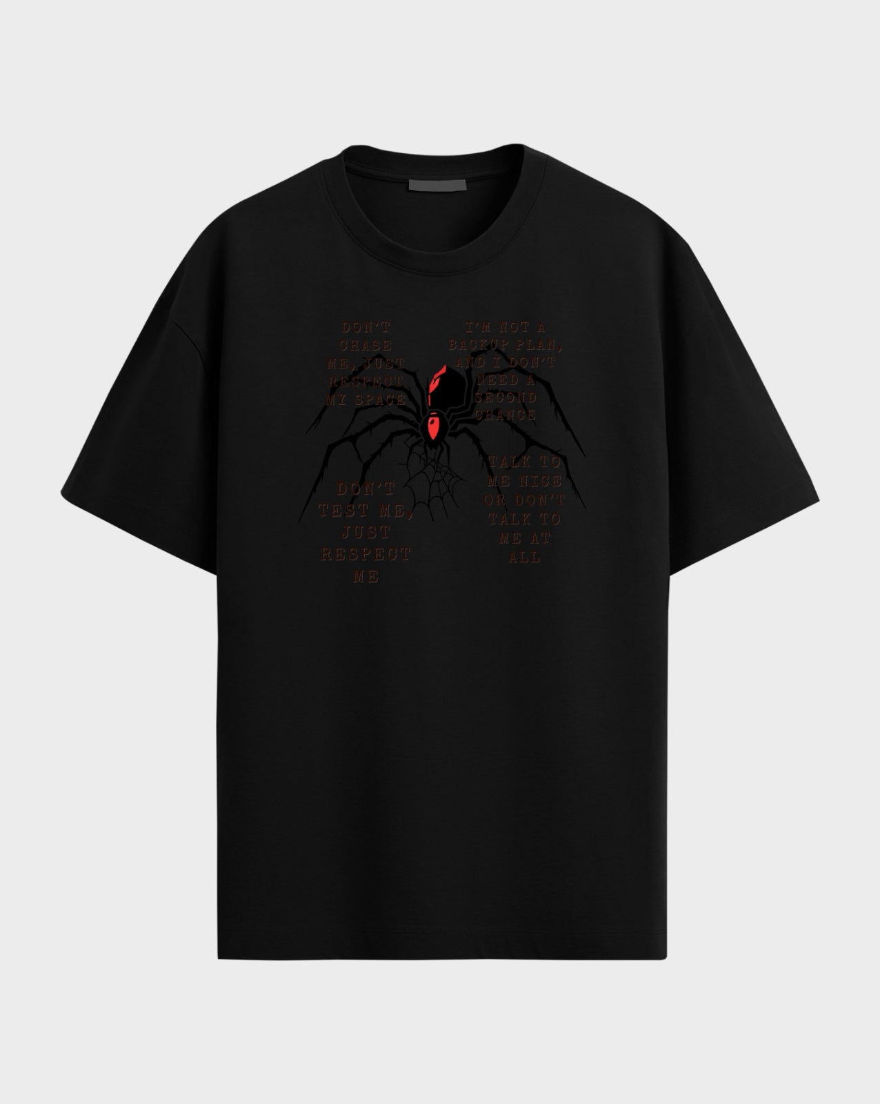 Premium Trendy Fearless Spider Tshirt