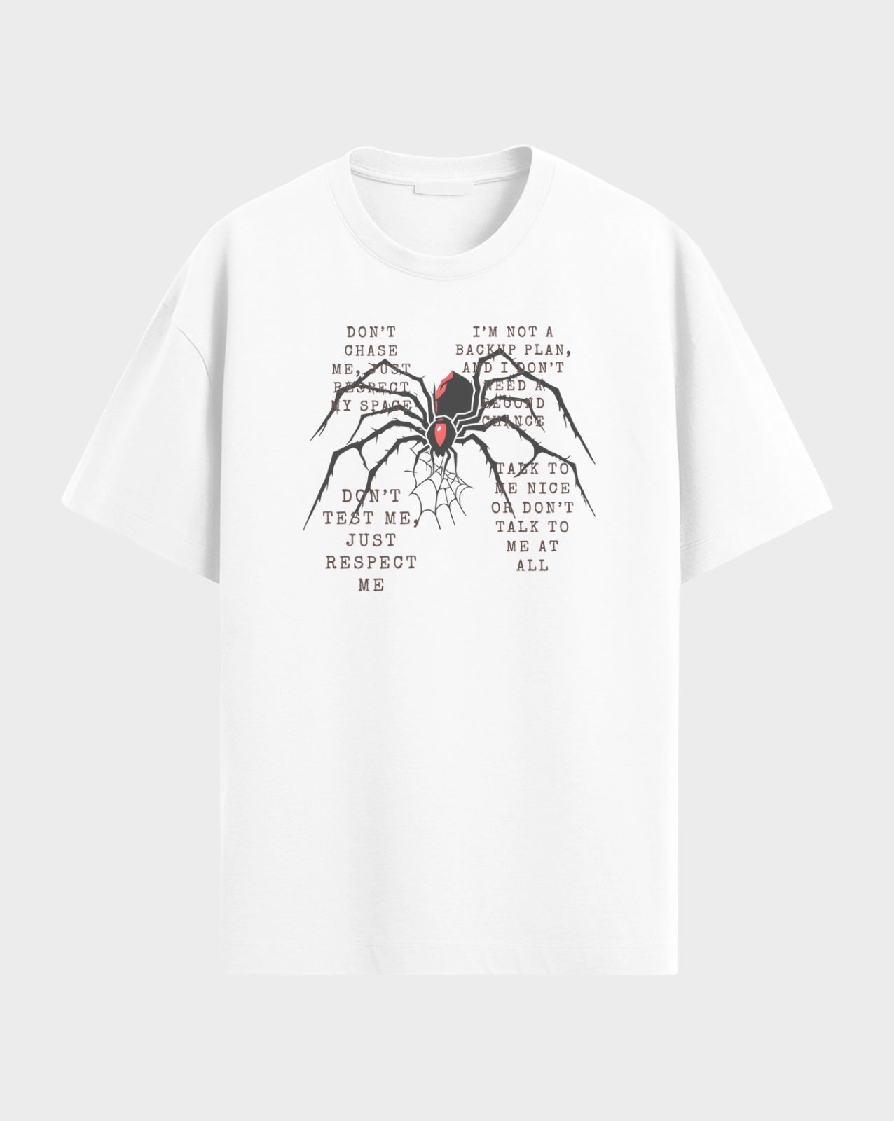 Premium Trendy Fearless Spider Tshirt
