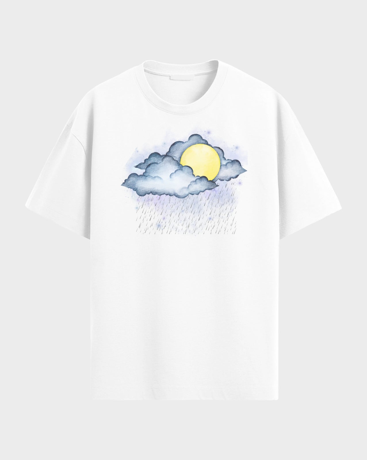 Premium Graphic Sun & Rain Tshirt