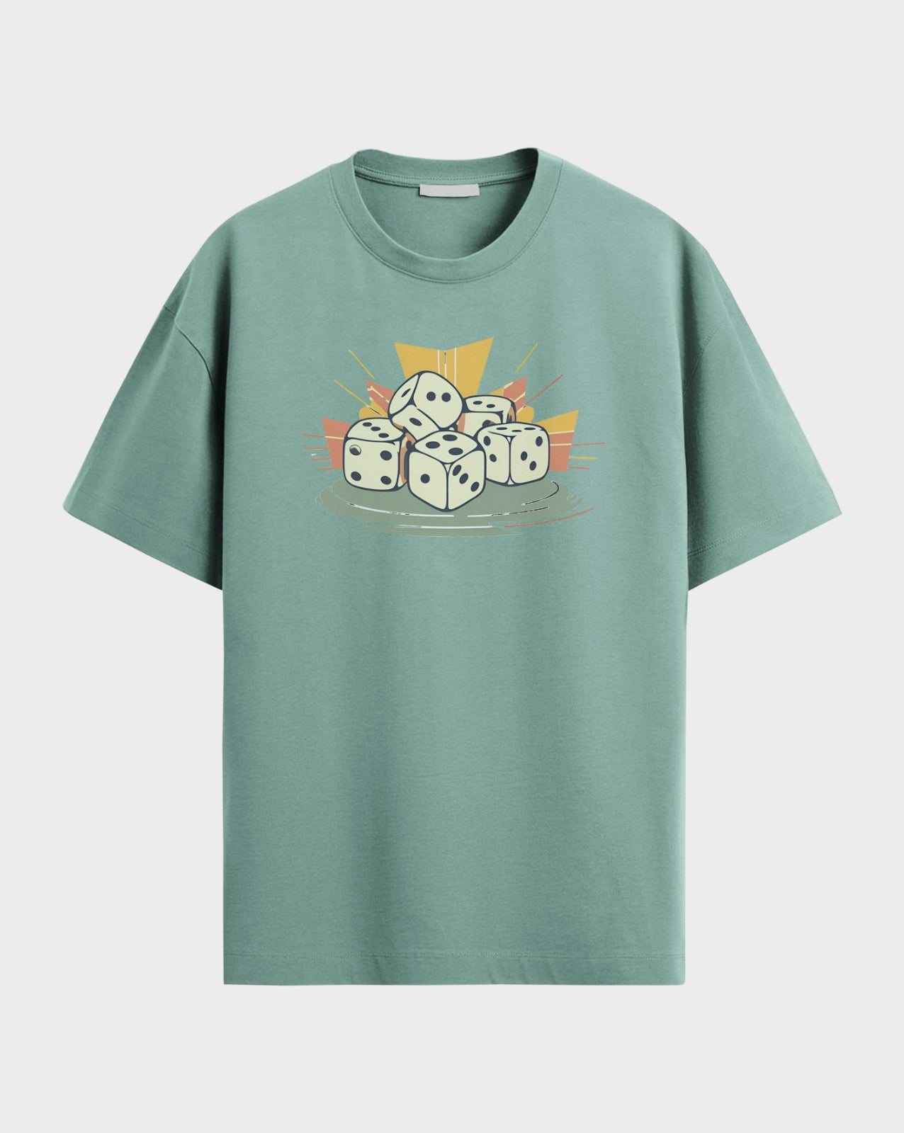 Premium Graphic Scrambled Dices Eagle Tshirt