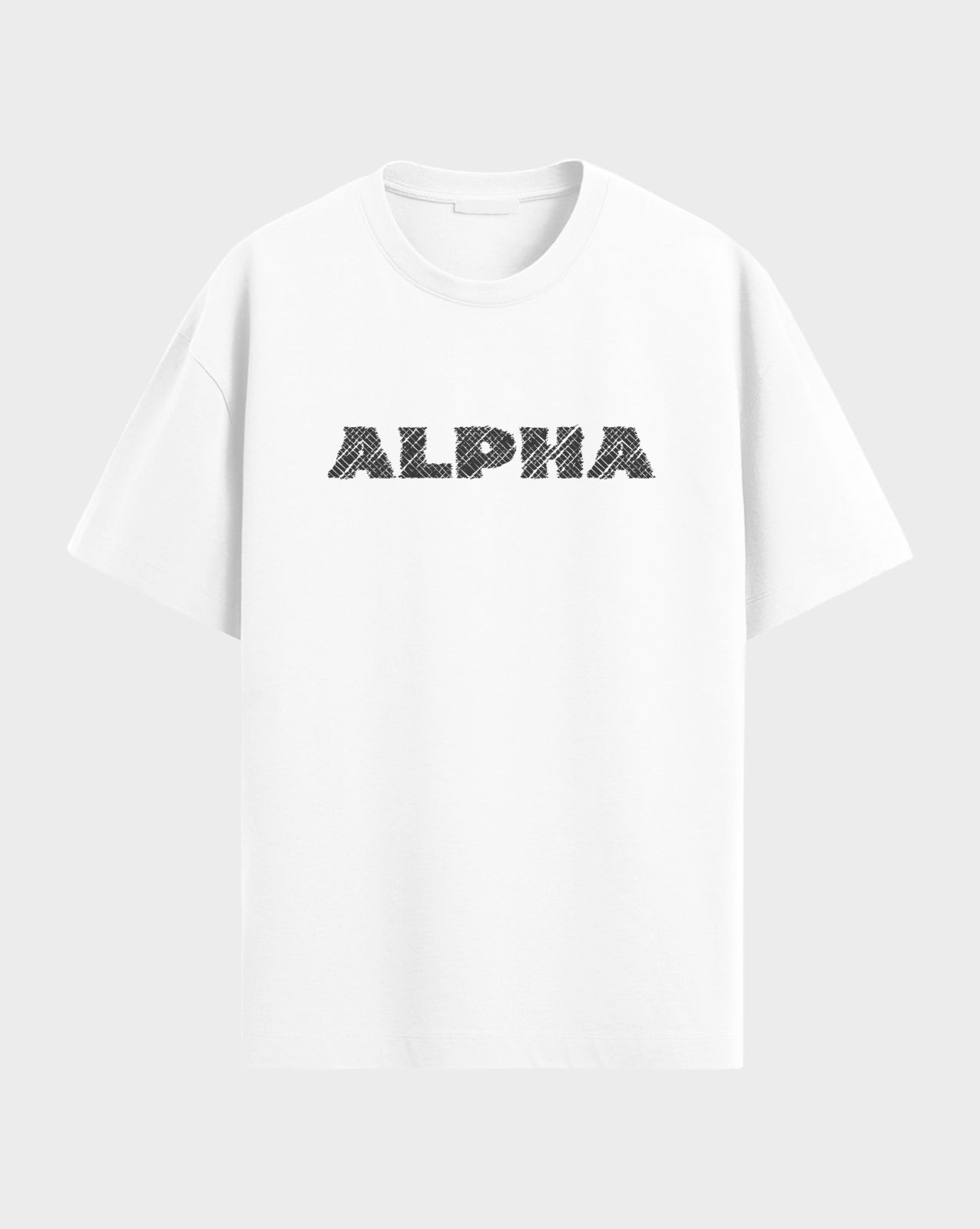 Premium Graphic Alpha Front/Back Printed Tshirt