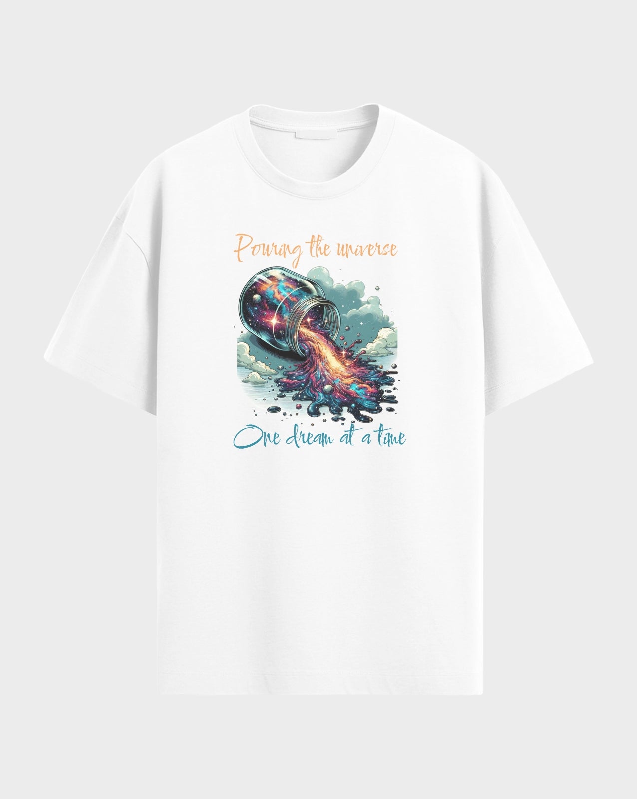 Premium Trendy Pouring the universe Tshirt