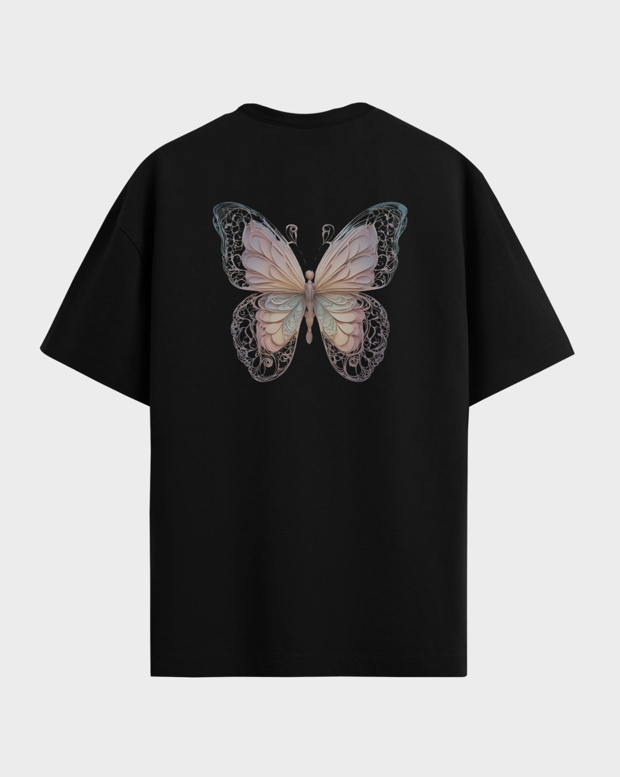 Premium Graphic Butterfly on back Tshirt
