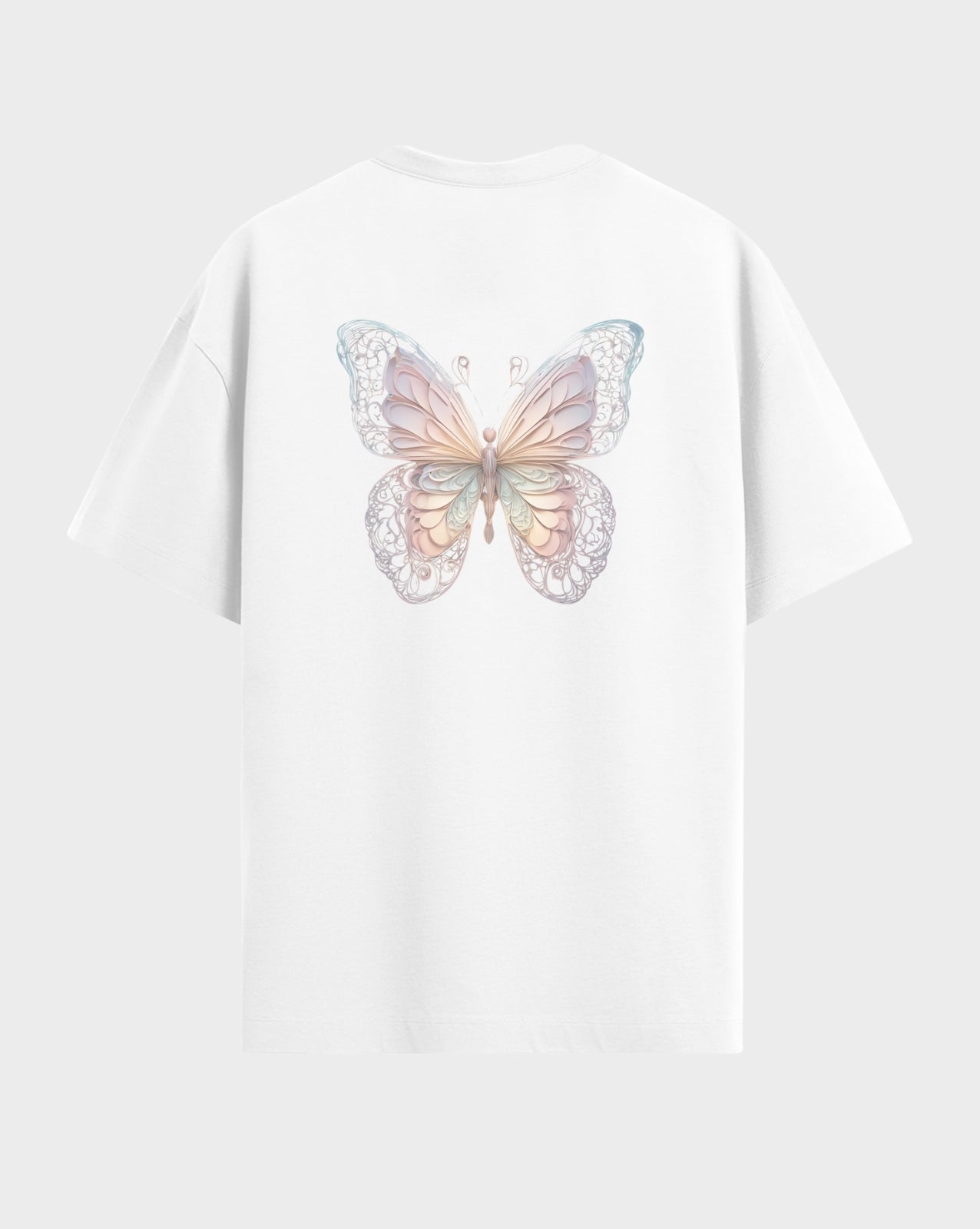 Premium Graphic Butterfly on back Tshirt