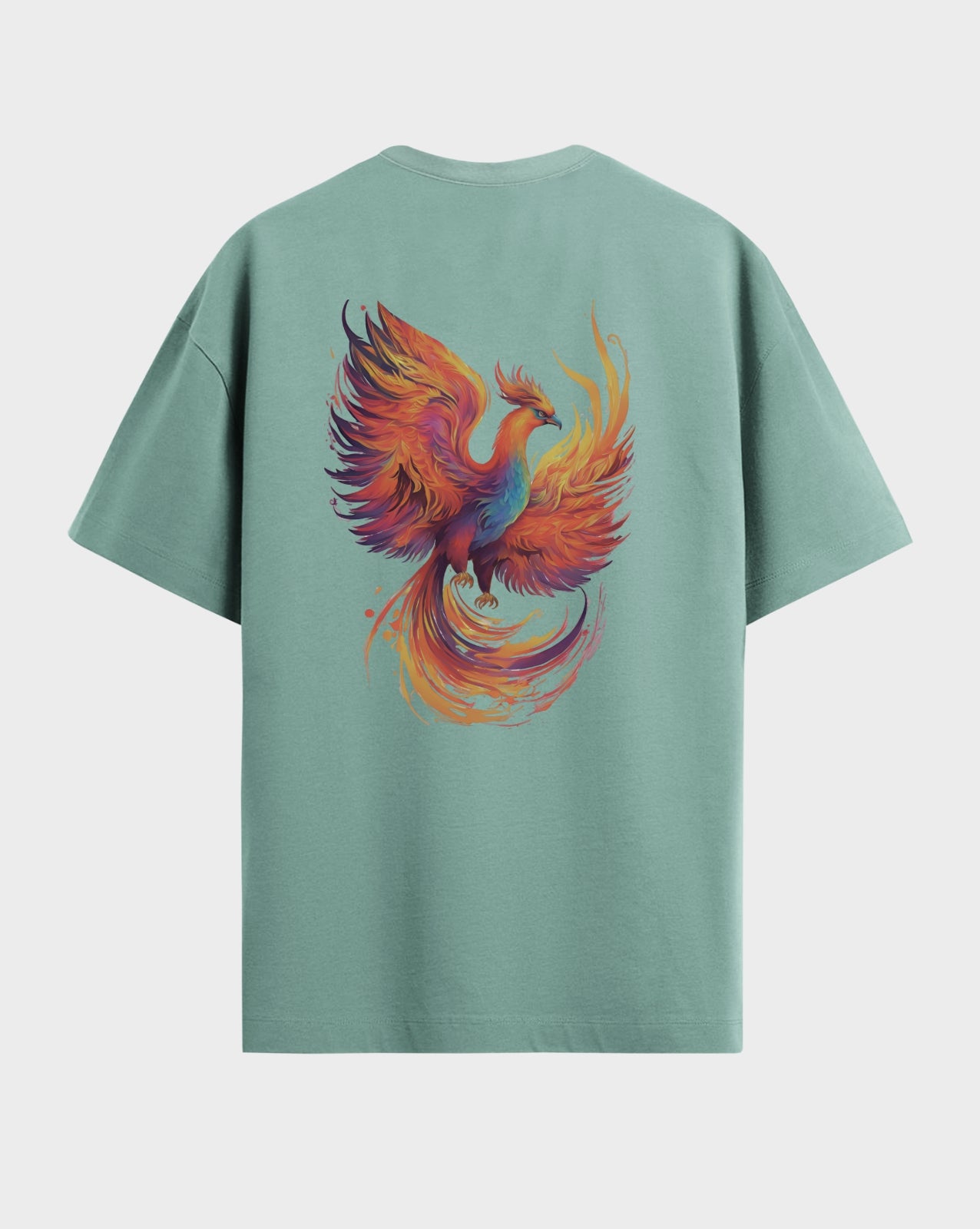 Premium Graphic Rising Phoenix both side printed Tshirt