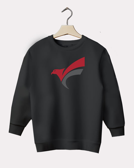 DELUX - Trendy Bird Design Crewneck