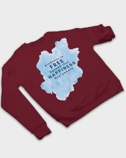 DELUX - Motivational Kindness is Free Crewneck