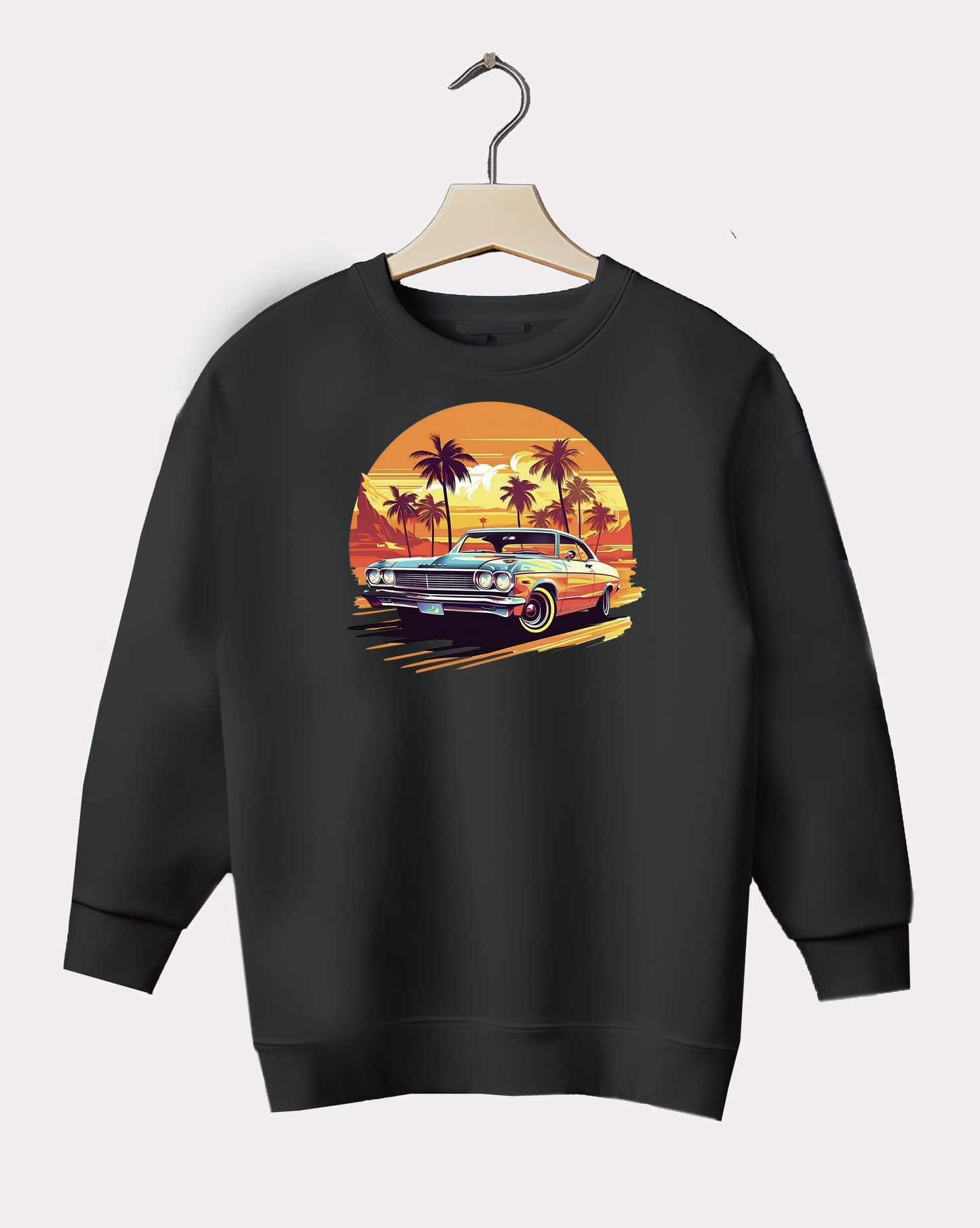 DELUX - Graphic Car Crewneck