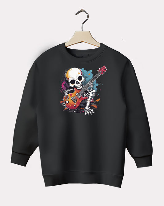 DELUX - Graphic Skeleton Crewneck