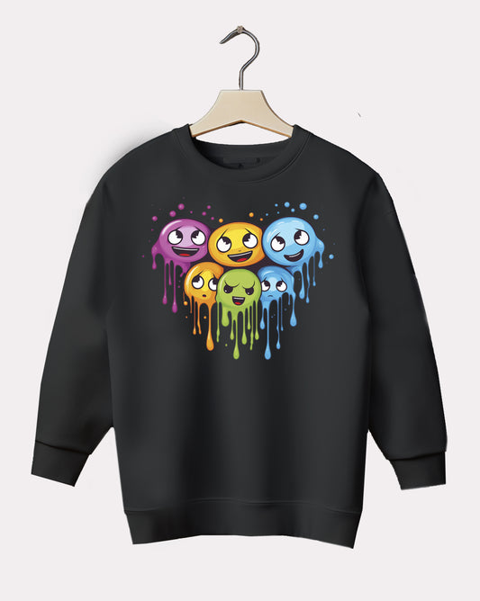 DELUX - Graphic Emoji Crewneck