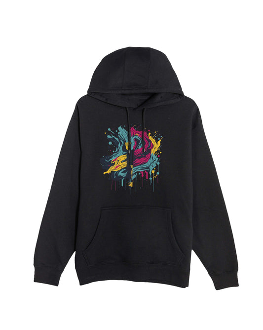 Signature Graphic Painting Hoodie