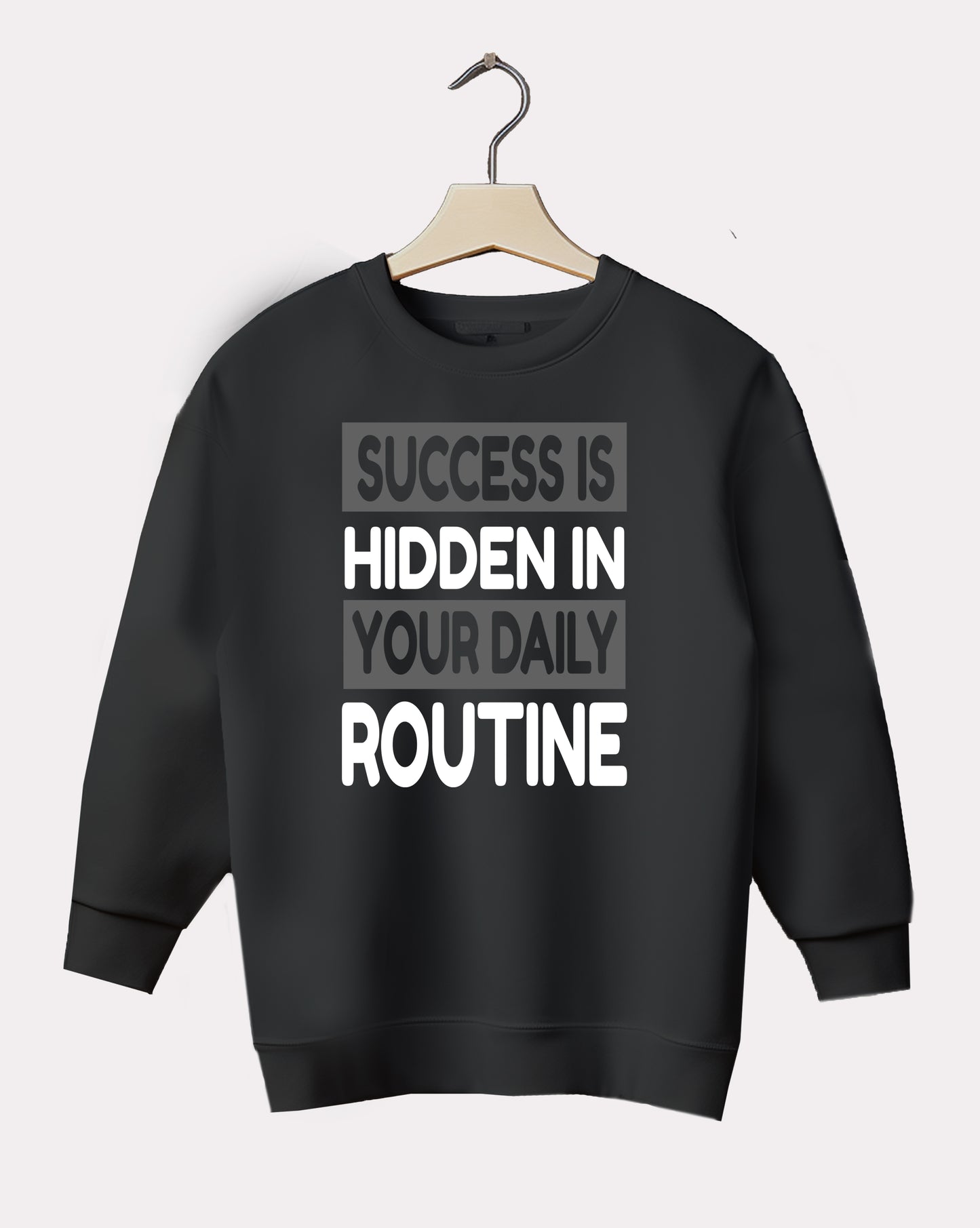 DELUX - Motivational Success Crewneck