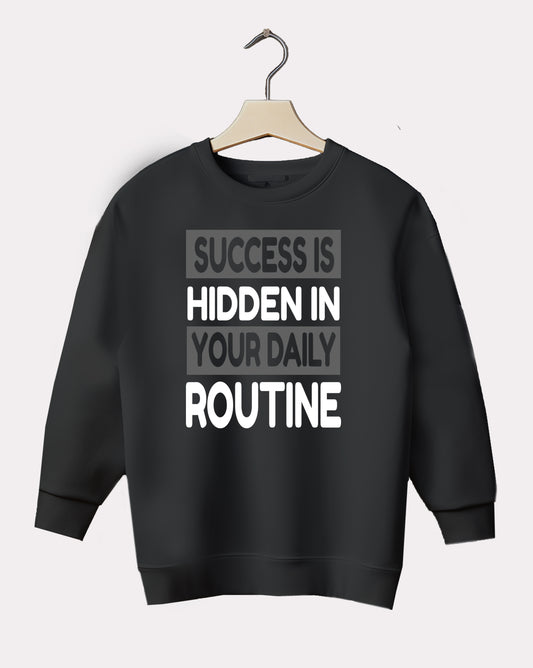 DELUX - Motivational Success Crewneck