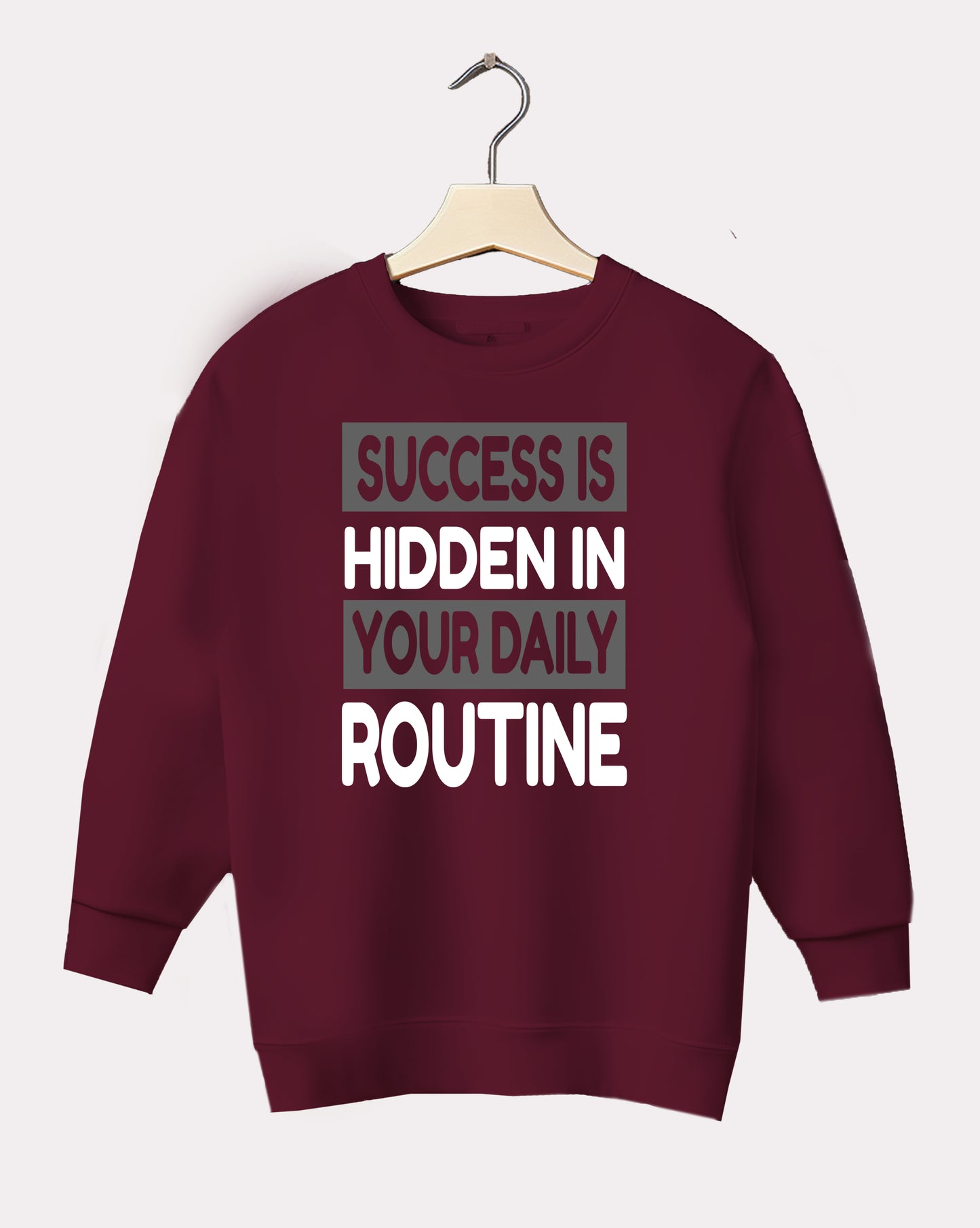 DELUX - Motivational Success Crewneck
