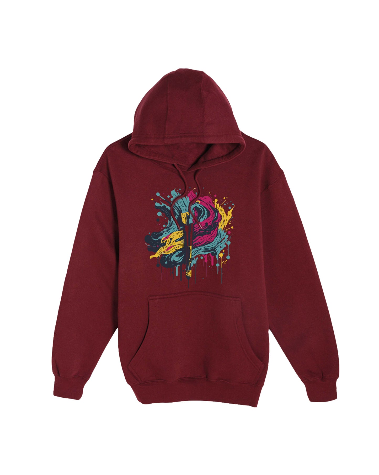 Signature Graphic Painting Hoodie
