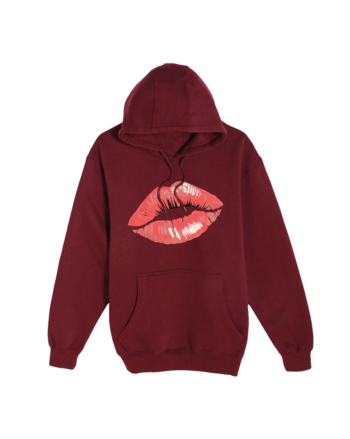 Signature Graphic lips Hoodie