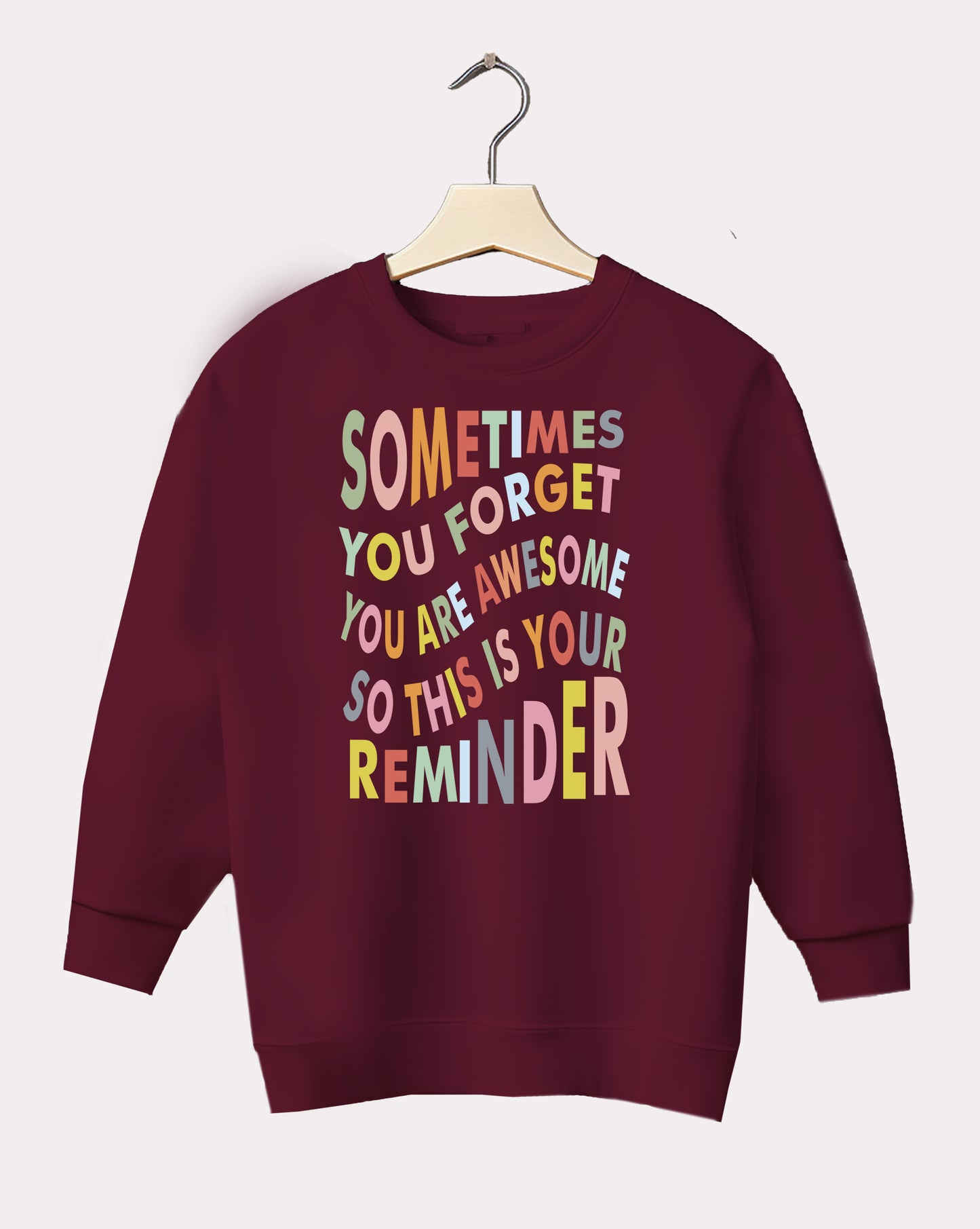 DELUX - Motivational Reminder Crewneck
