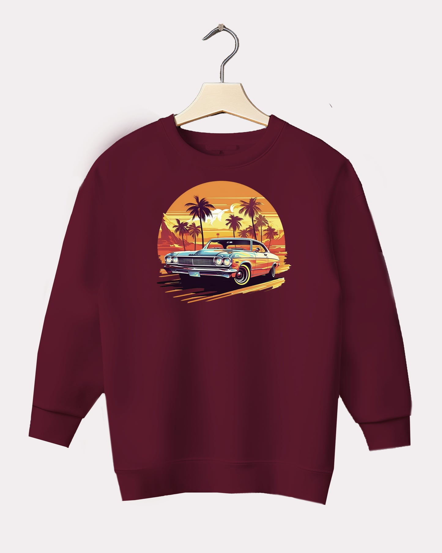 DELUX - Graphic Car Crewneck