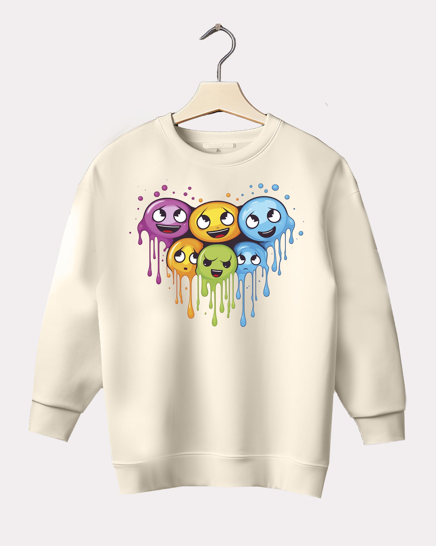 DELUX - Graphic Emoji Crewneck