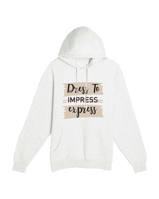 Signature Motivational Dress Quote Hoodie