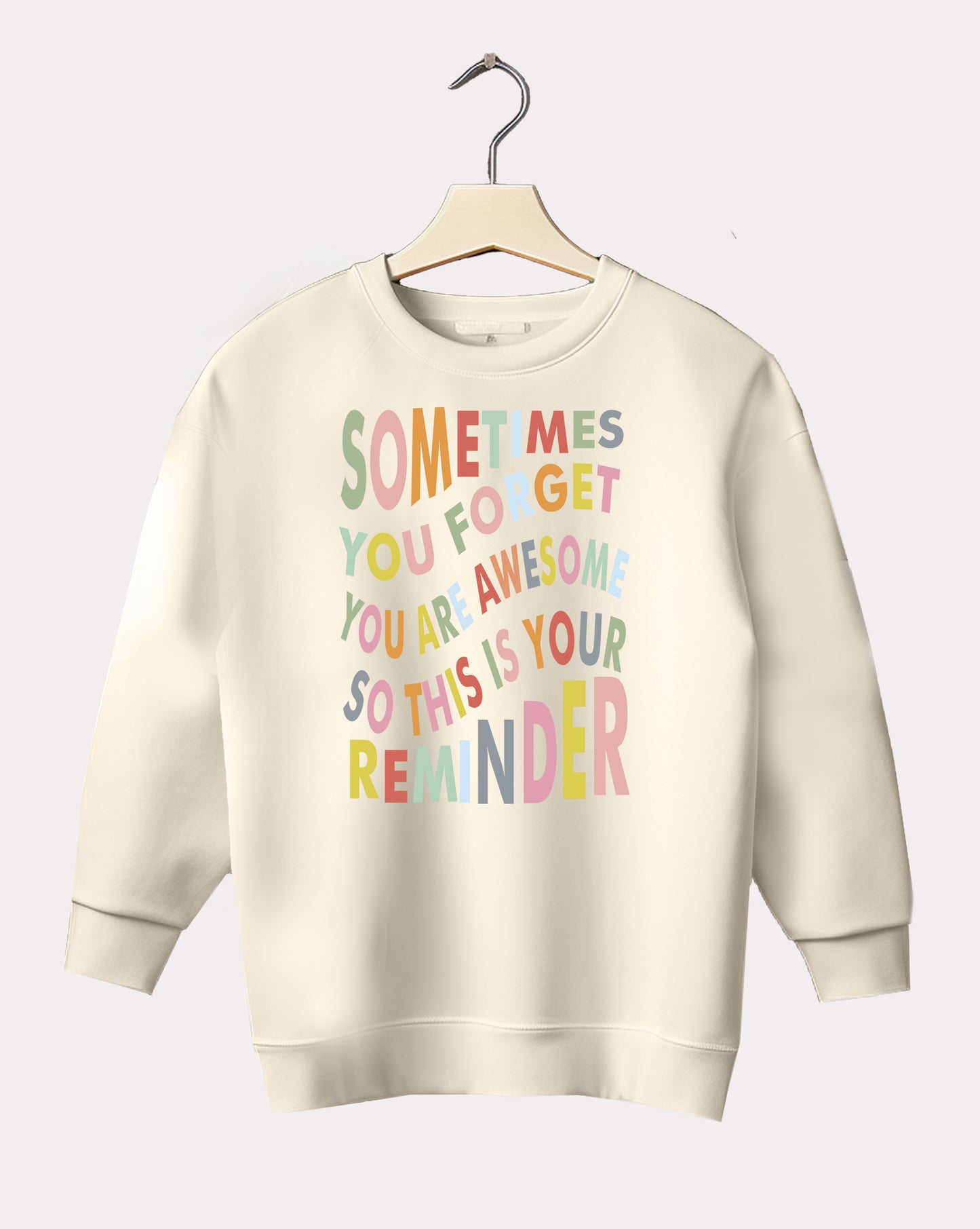 DELUX - Motivational Reminder Crewneck