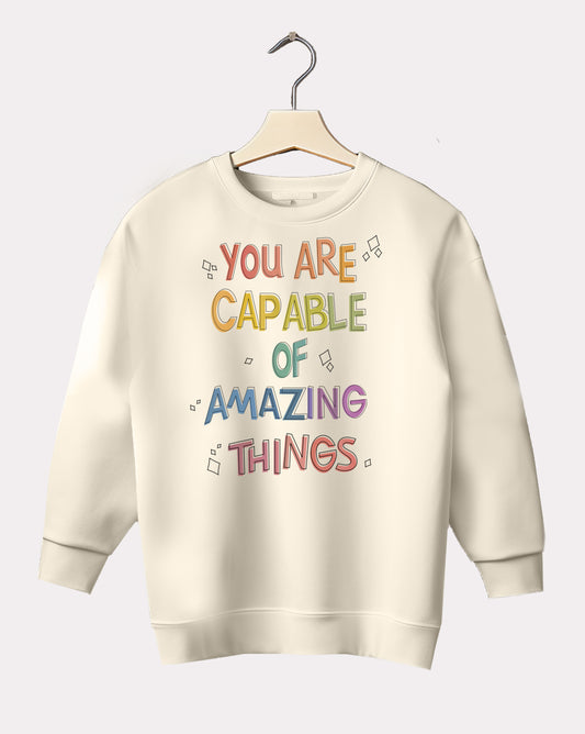 DELUX - Motivational Capable Crewneck