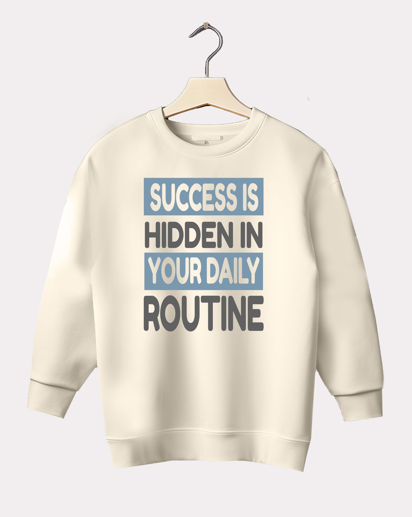 DELUX - Motivational Success Crewneck