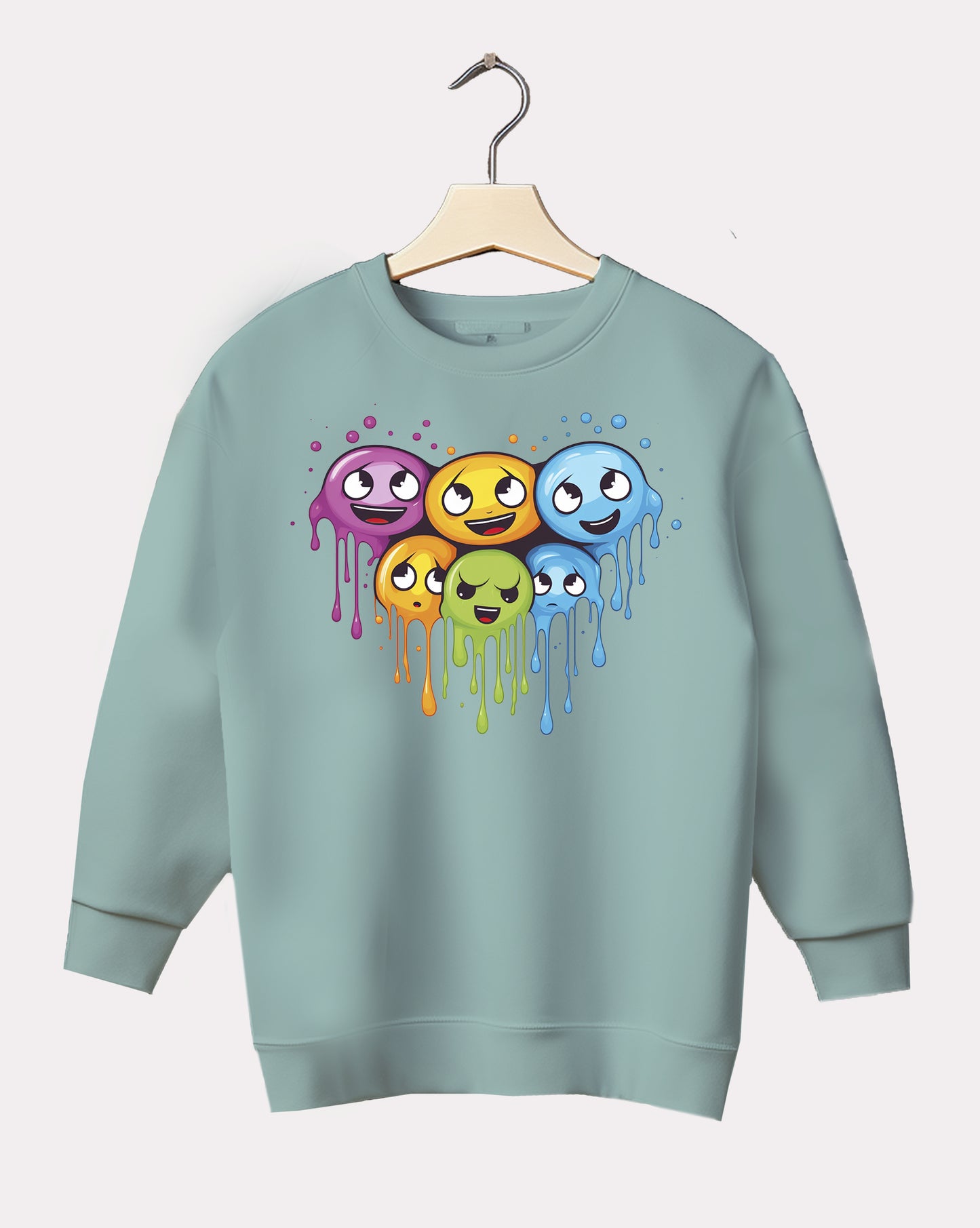 DELUX - Graphic Emoji Crewneck