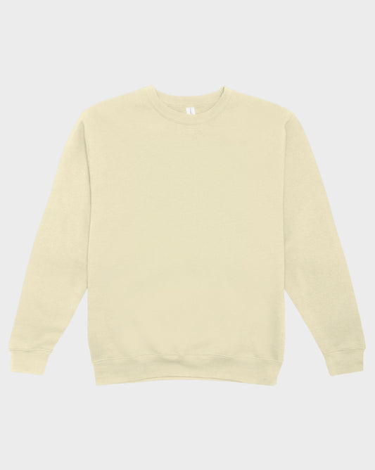 DELUX Essential Blank Natural Crewneck