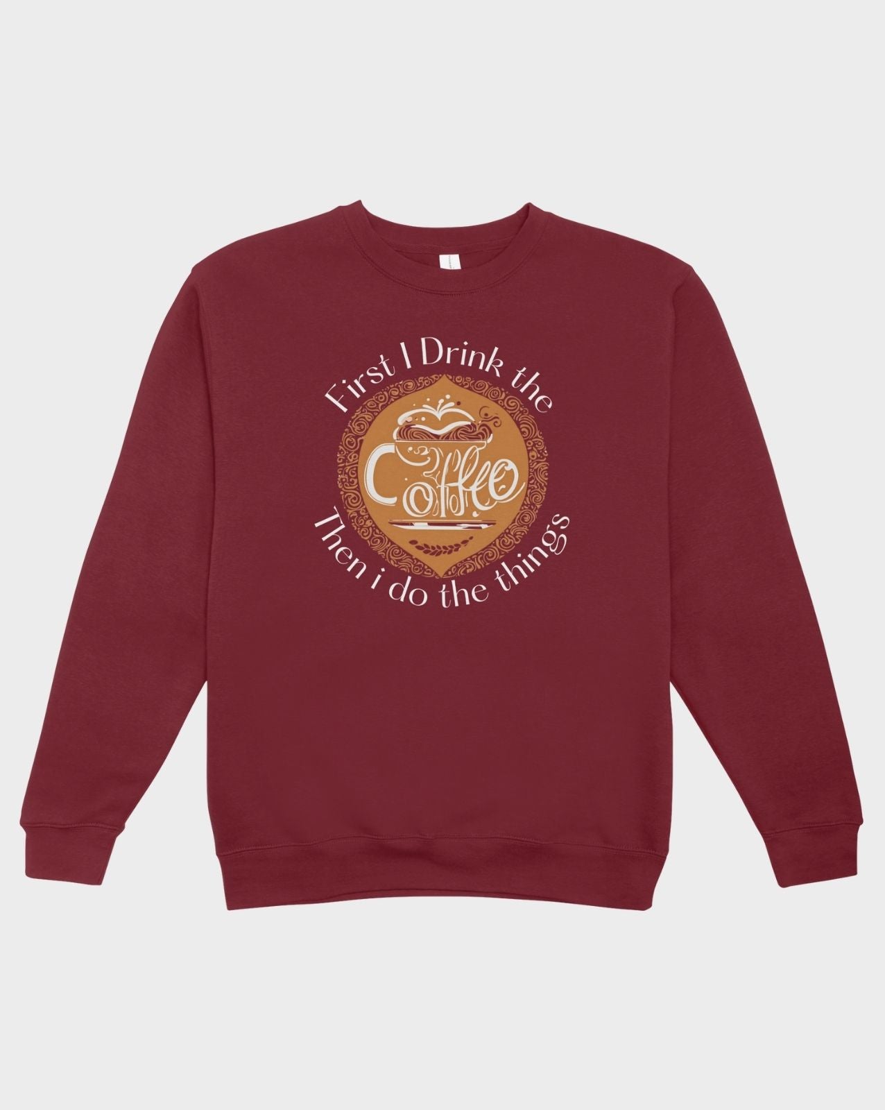 DELUX - Trendy Coffee Thing Crewneck