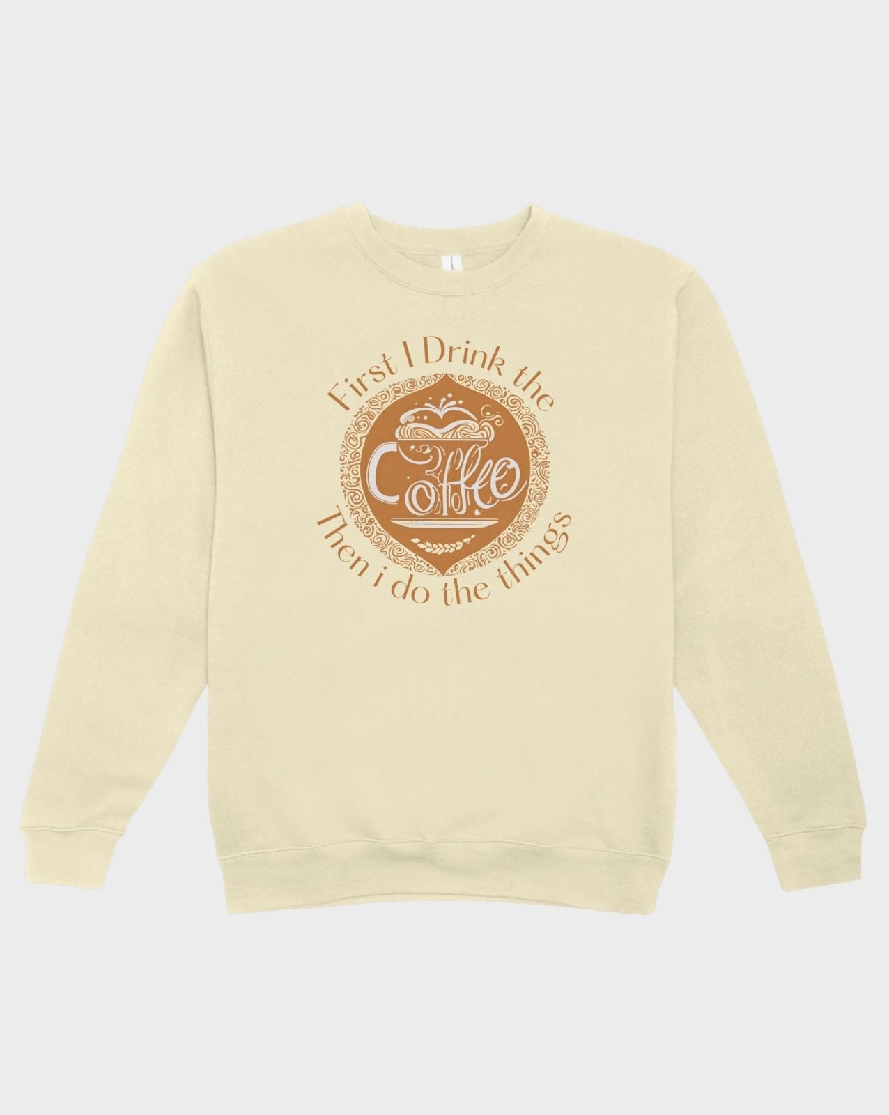 DELUX - Trendy Coffee Thing Crewneck