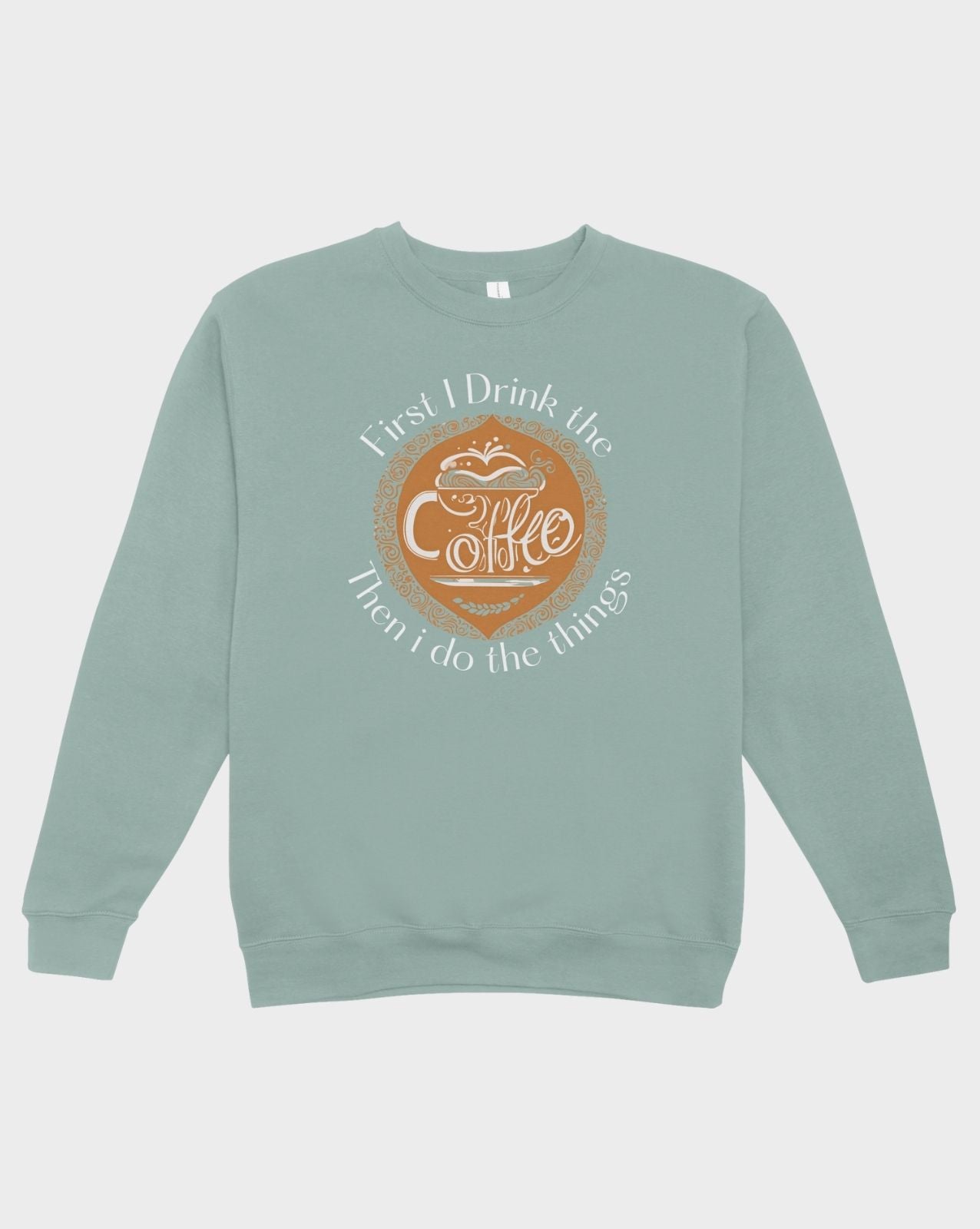 DELUX - Trendy Coffee Thing Crewneck