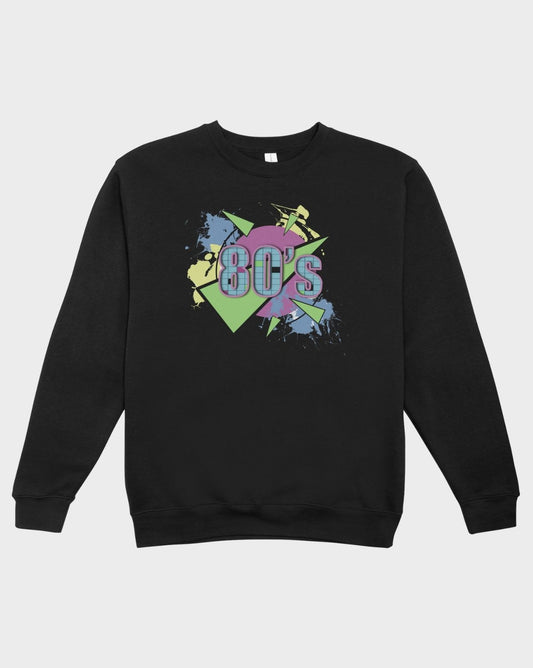 DELUX - Trendy 80's Crewneck