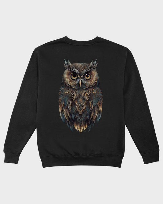 DELUX - Graphic Night Wisdom Crewneck