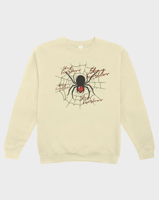 DELUX - Trendy Spider web Crewneck