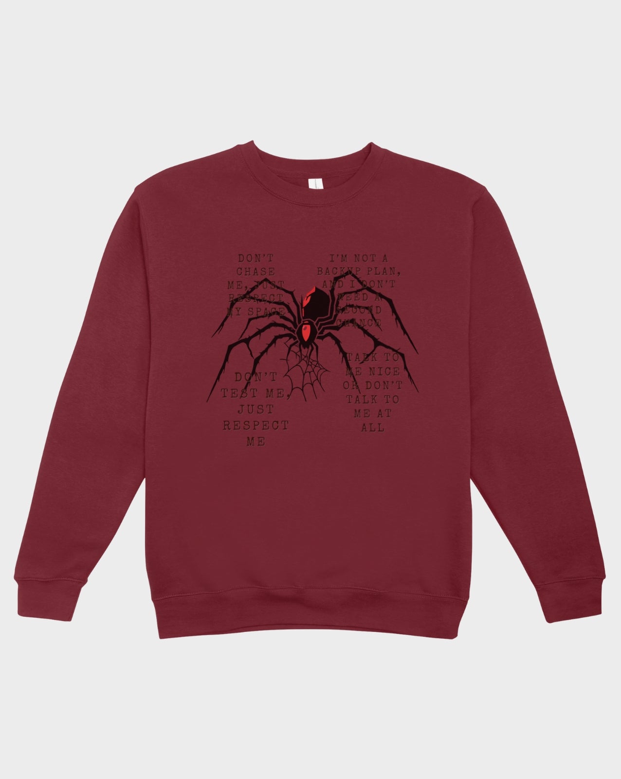 DELUX - Trendy Fearless Spider Crewneck