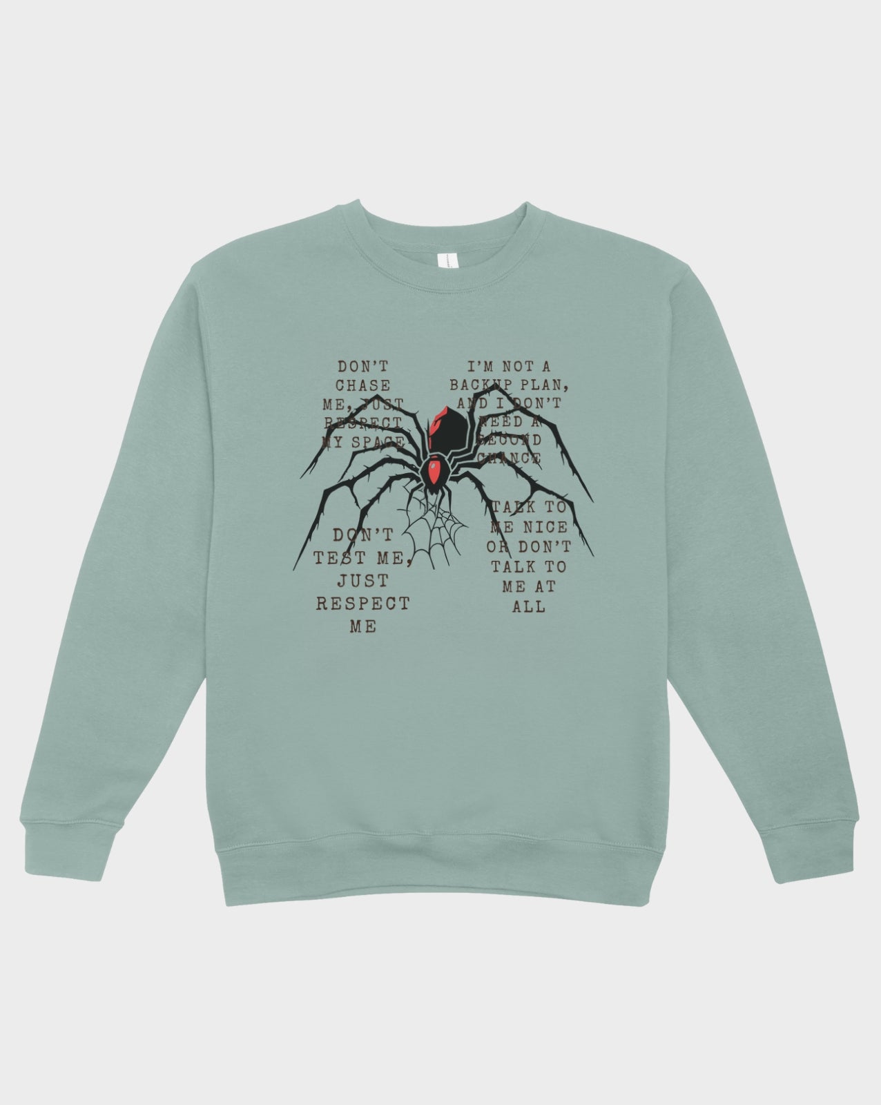 DELUX - Trendy Fearless Spider Crewneck