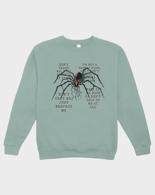 DELUX - Trendy Fearless Spider Crewneck