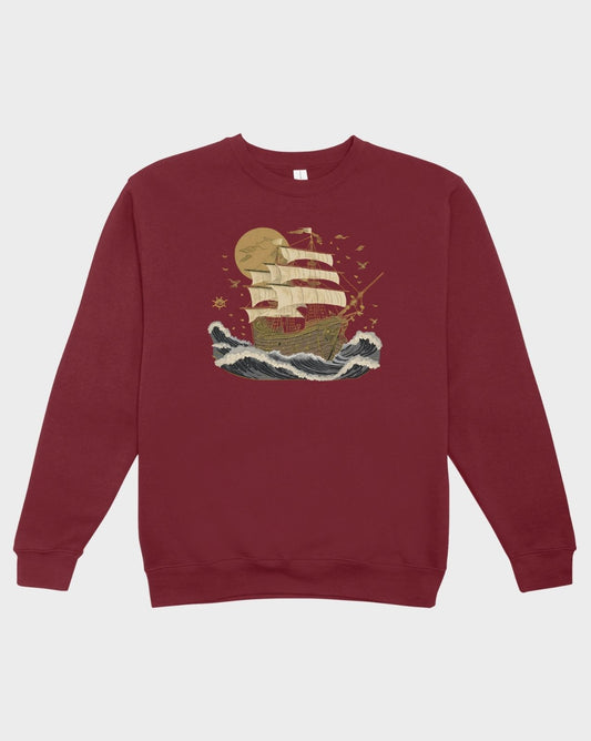 DELUX - Graphic Voyager crewneck