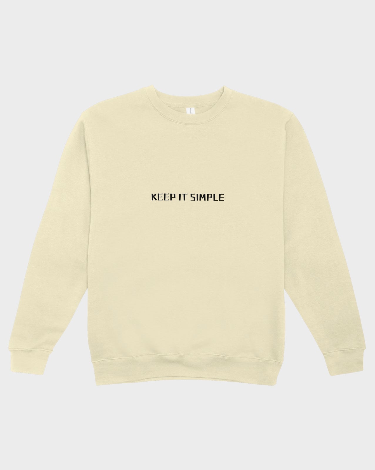 DELUX Essential Keep it Simple Crewneck
