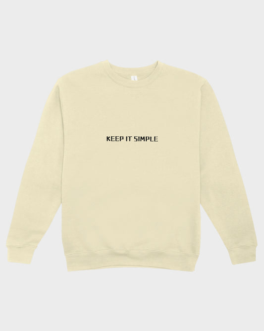 DELUX Essential Keep it Simple Crewneck