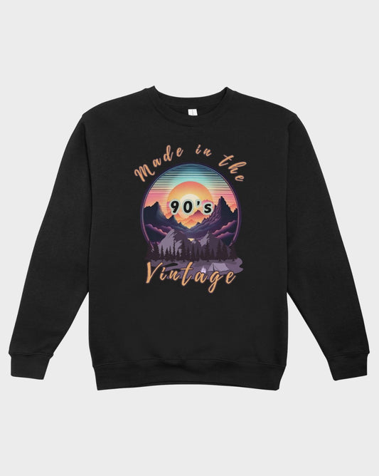 DELUX - Trendy 90's Vintage Crewneck