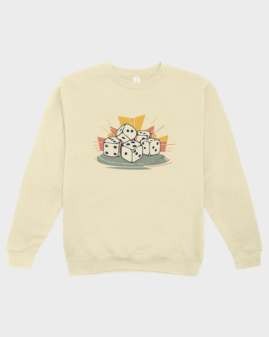 DELUX - Graphic Scrambled Dices crewneck