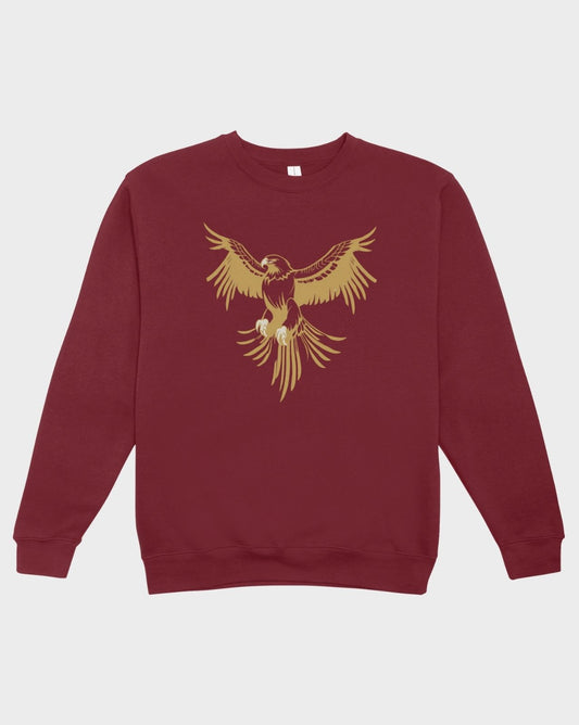 DELUX - Graphic Majestic Golden Eagle crewneck