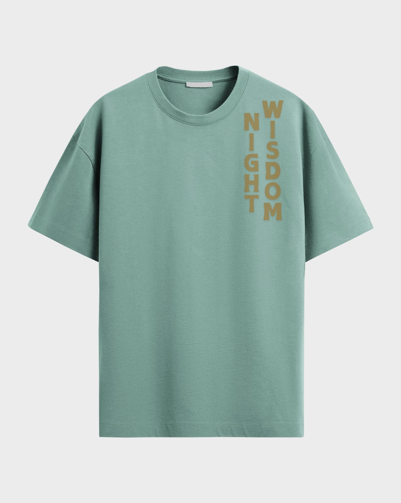 Premium Graphic Night Wisdom both side printed Tshirt