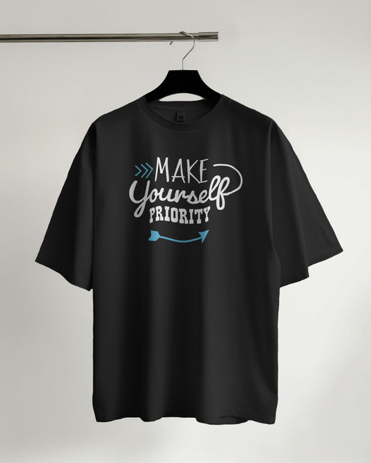 Premium Motivational - Make Yourself Priority T-shirt