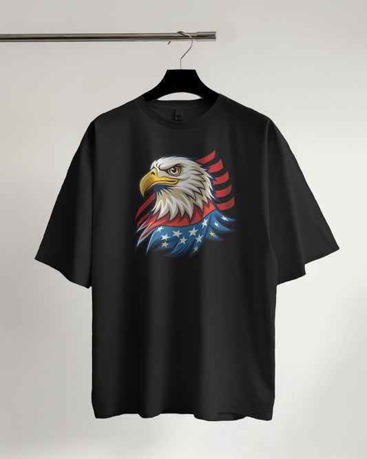 Premium National Eagle Graphic T-shirt
