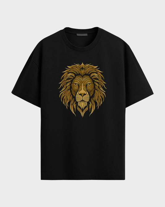 Premium Graphic Lion Roar front/back printed Tshirt